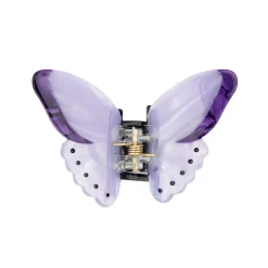 Mini Pince à Cheveux Papillon - Mauve