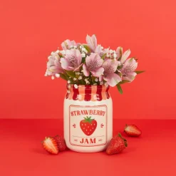 Mini vase Jam - Confiture de fraise