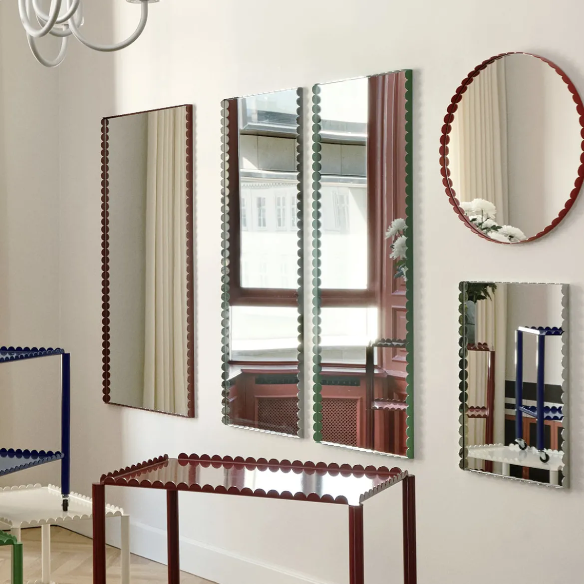 Miroir Arcs Rectangle - 61 x 43 cm - Miroir