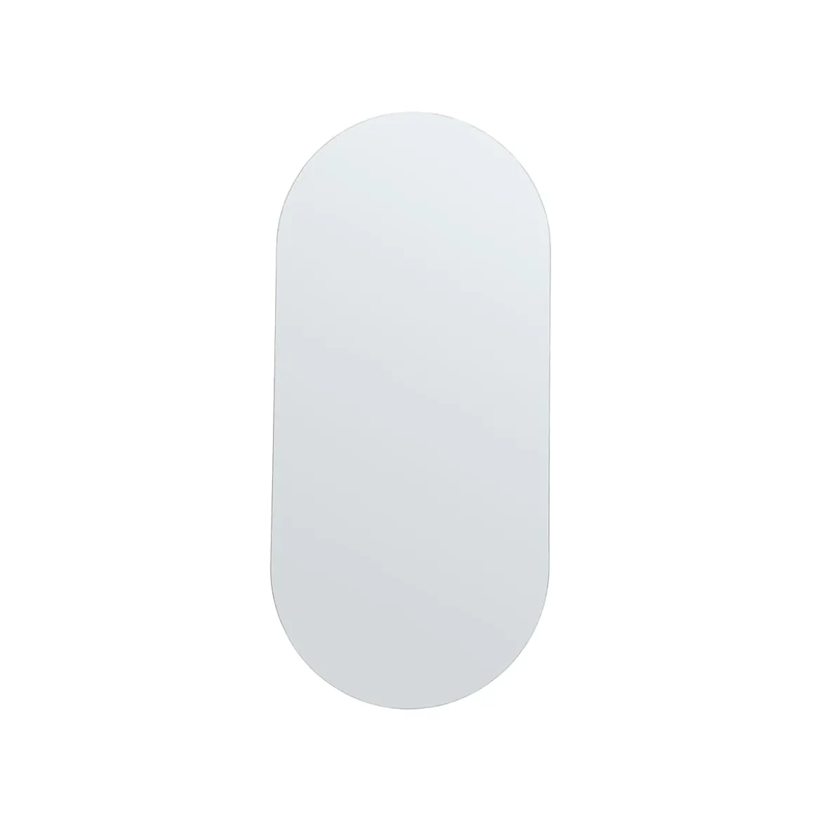 Miroir ovale mural - 70 x 150 cm