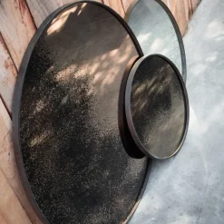 Miroir vieilli - Ø 61 cm
