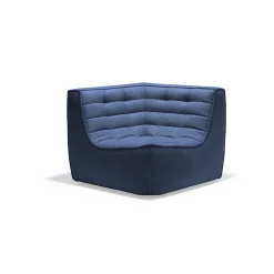 Module d'angle canapé N701 - Bleu