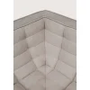 Module d'angle canapé N701 - écru tissu éco
