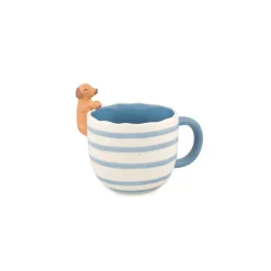 Mug peeking Sausage Dog