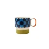 Mug Rayures Retro Vert - Orla Kiely
