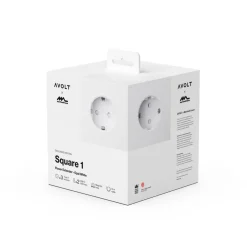 Multiprise square 1 avec USB-C 30W 1,8m - Opal White