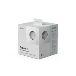 Multiprise square 1 avec USB-C 30W 1,8m - Gris