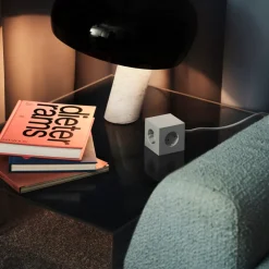 Multiprise square 1 avec USB-C 30W 1,8m - Gris