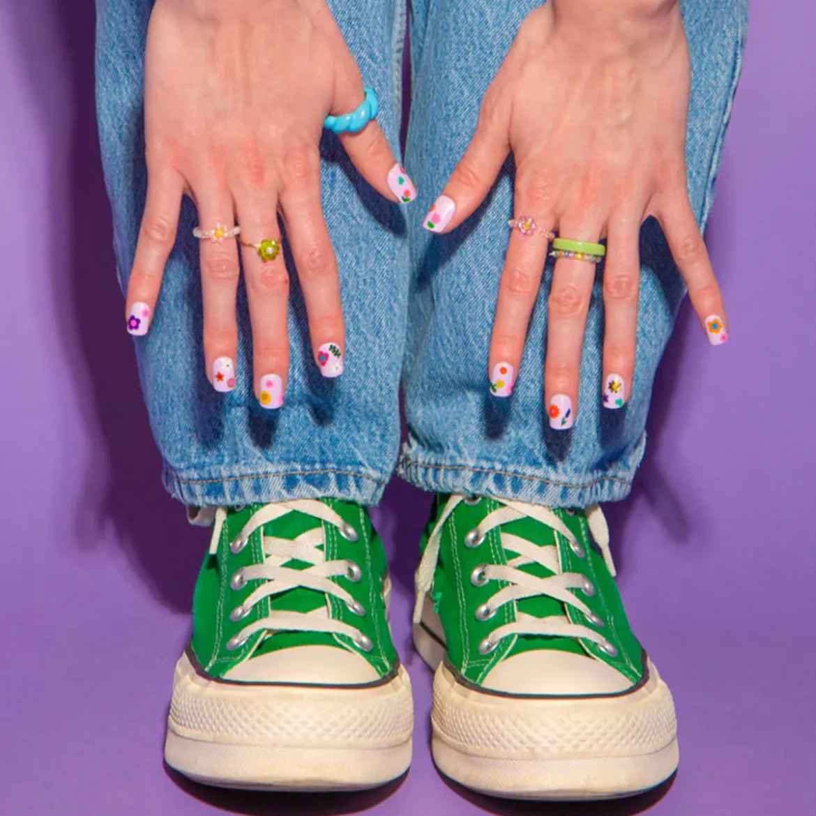 Nail art - Fleurs