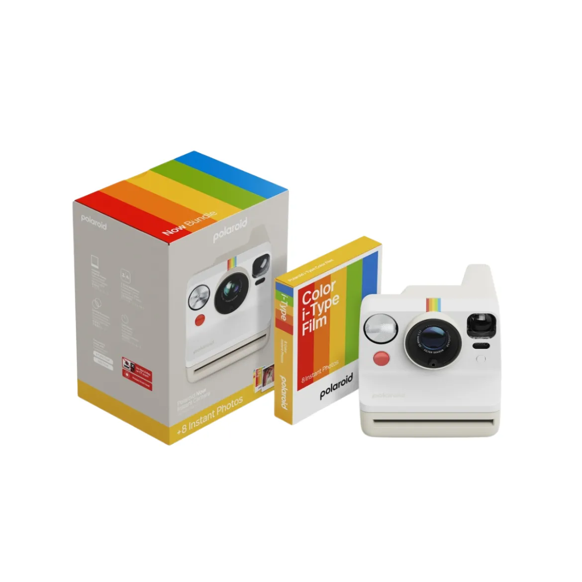 Now Gen 3 blanc + Pack de film couleur (8 photos)