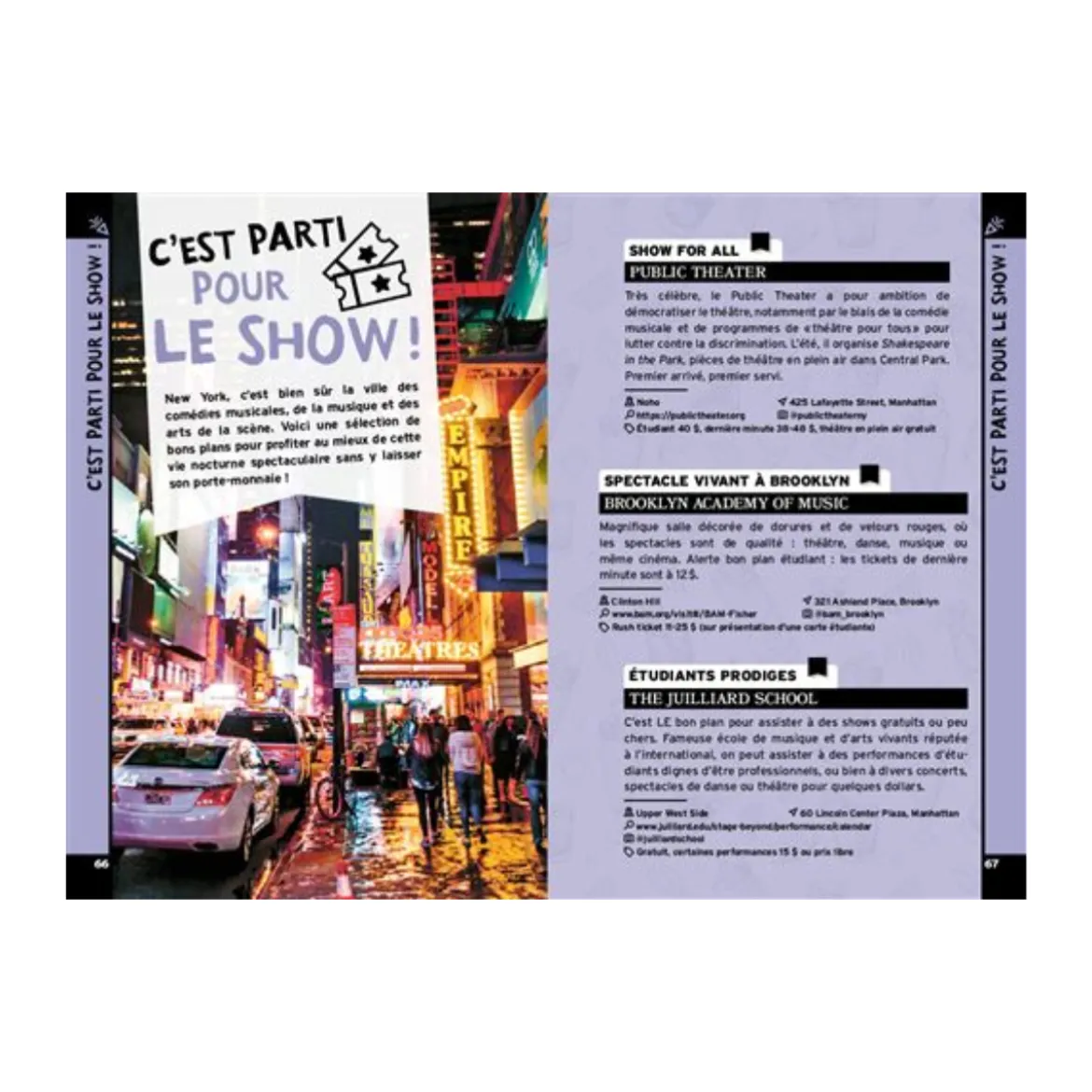 On se casse ! Les meilleurs spots à New York - Marabout
