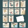 Pack 13 Cartes Postales Les Vins de France - 10 x 15 cm - Ecru