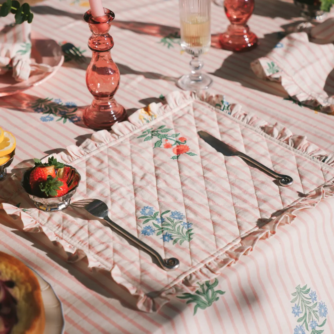Pack de 2 Sets de table Rose - Pink