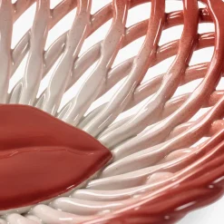 Panier Salvador - Rouge / Blanc