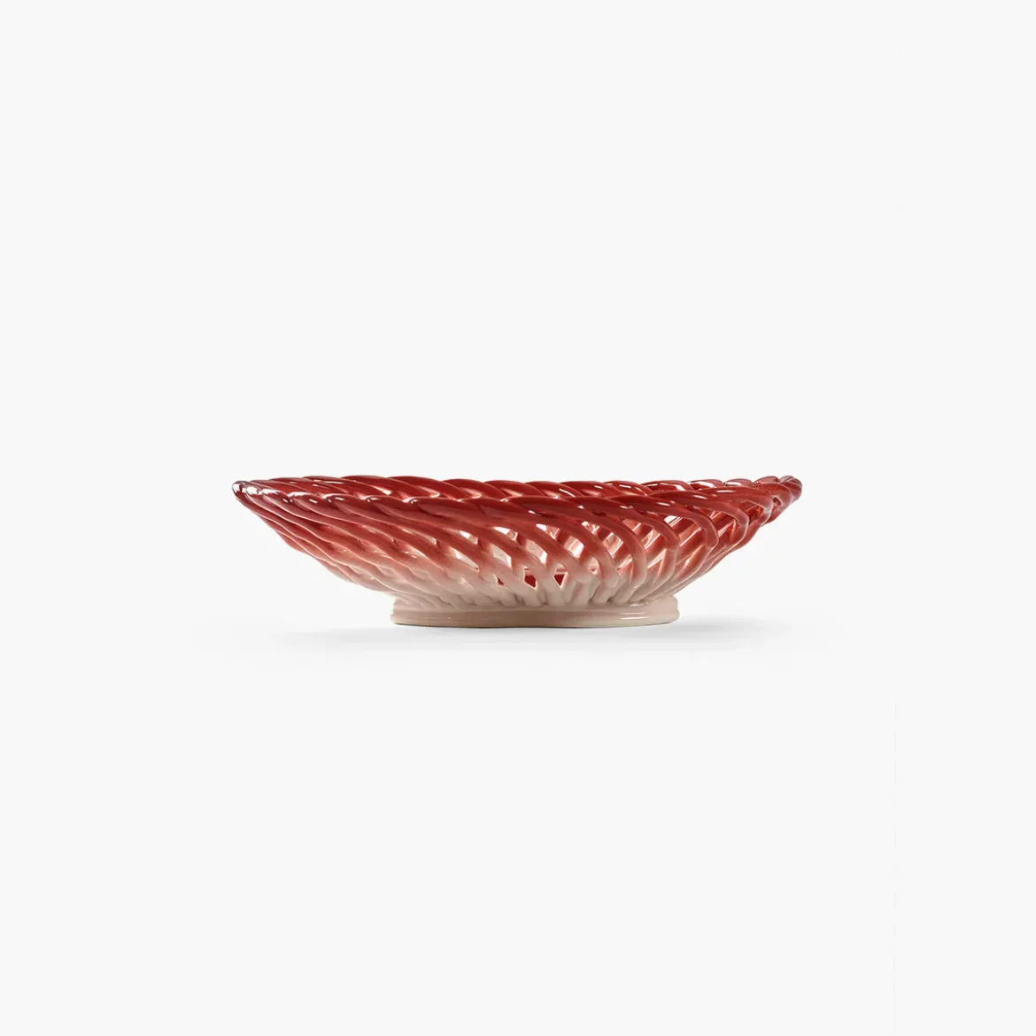 Panier Salvador - Rouge / Blanc