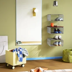Panton Wire Half Height - Chrome 17,2 x 34,8 x 25,7 cm
