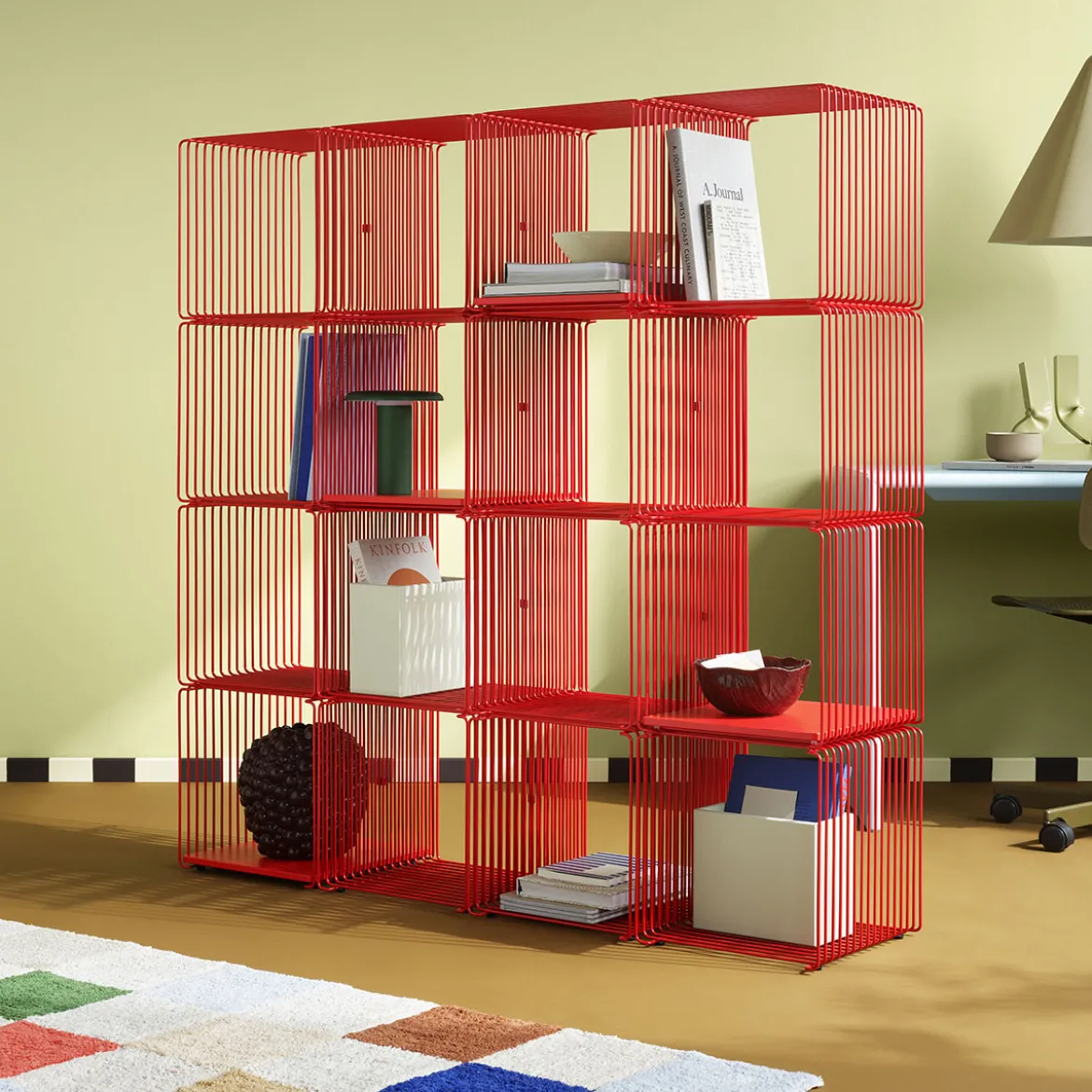 Panton Wire Half Height - Rosehip