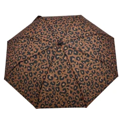 Parapluie à manche Tête de Canard - Léopard