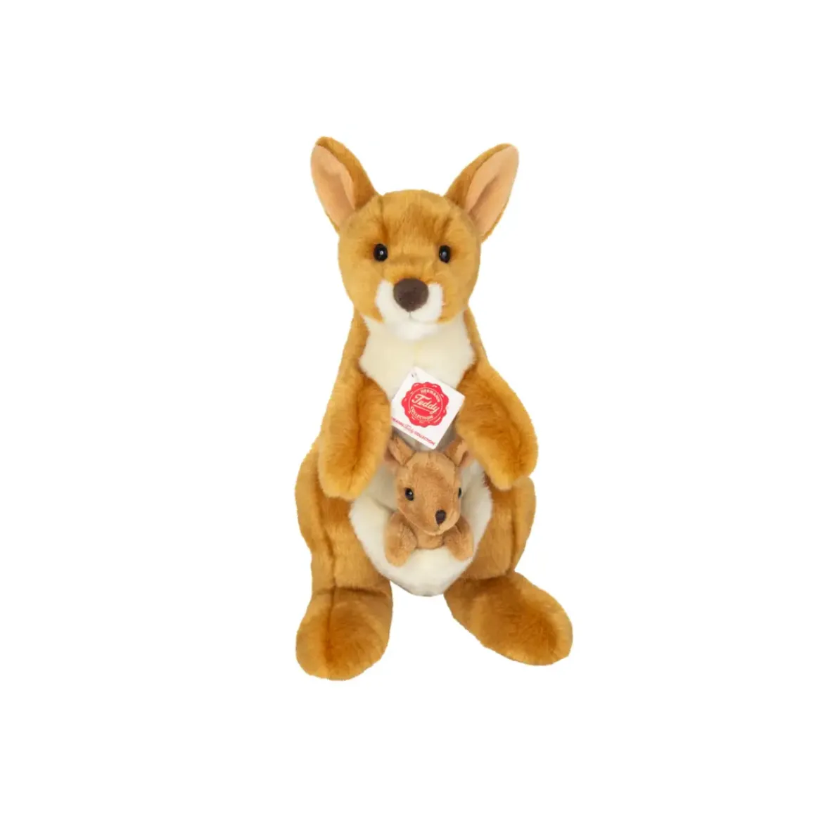 Peluche Kangourou avec bébé
