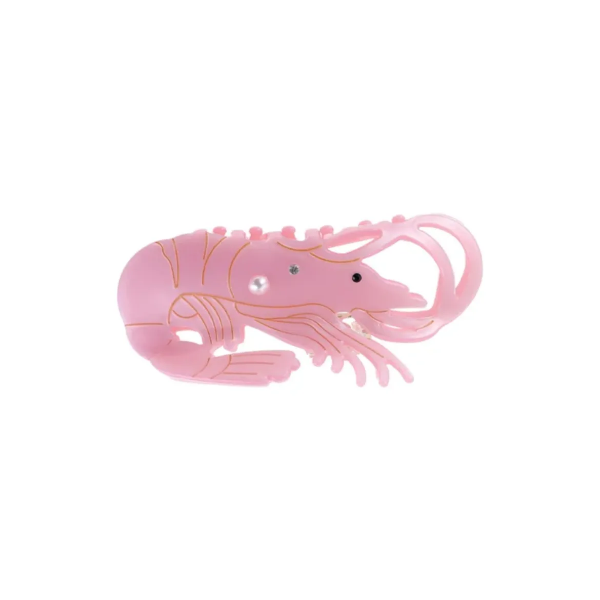 Pince à cheveux Shrimp - Rose