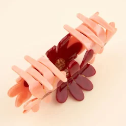 Pince à cheveux - Trio Fleurs Roses