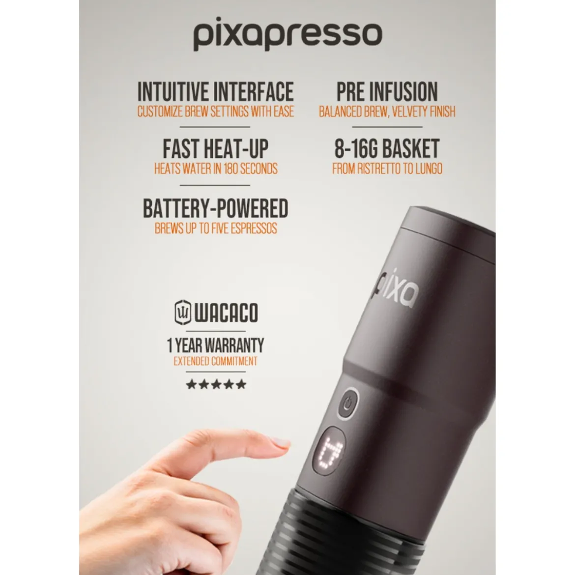 Pixapresso - Dark Burgundy