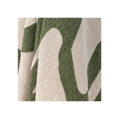 Plaid Dalmine Vert Coton recyclé