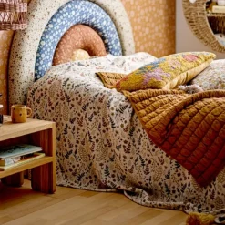 Plaid Filipa Multicolore Coton recyclé