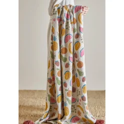 Plaid Fruitta Coton recyclé - Multicolore