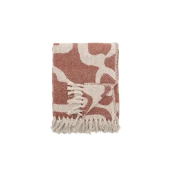 Plaid Salobre Plaid Marron Coton recyclé