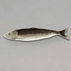 Plateau allongé Sardine Grise