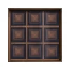 Plateau carré en verre Ink Squares