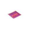 Plateau Carré S - Kiss - Fuchsia - 10 x 10 cm
