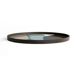 Plateau en verre - Slate Wabi Sabi - Ø 92 cm