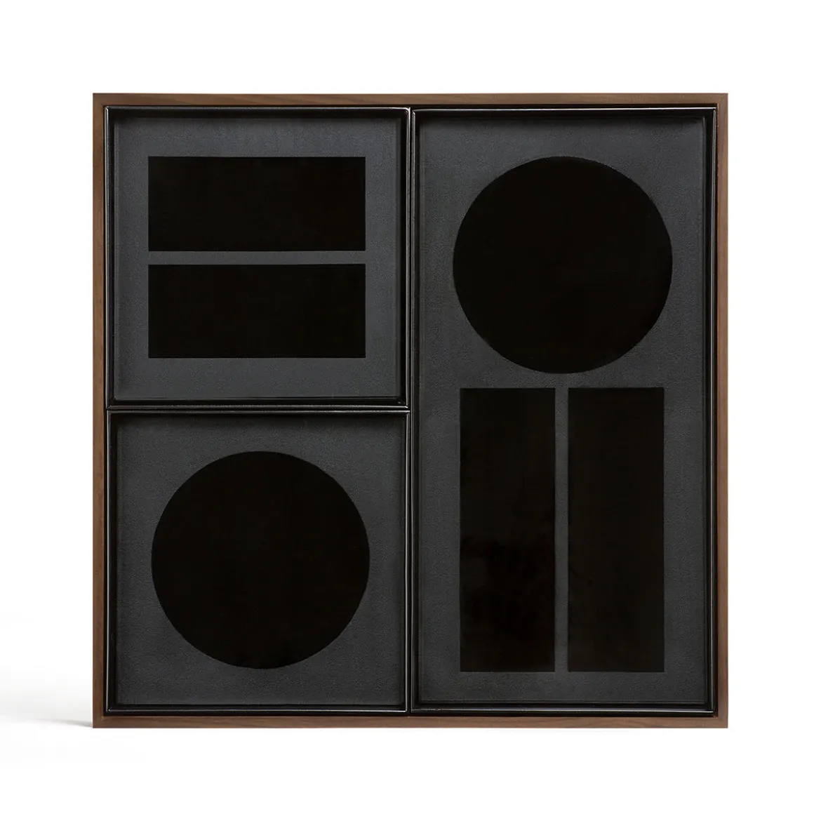 Plateau Organisateur de bureau Charcoal Walnut