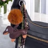 Porte-clés et grigri de sac Chien
