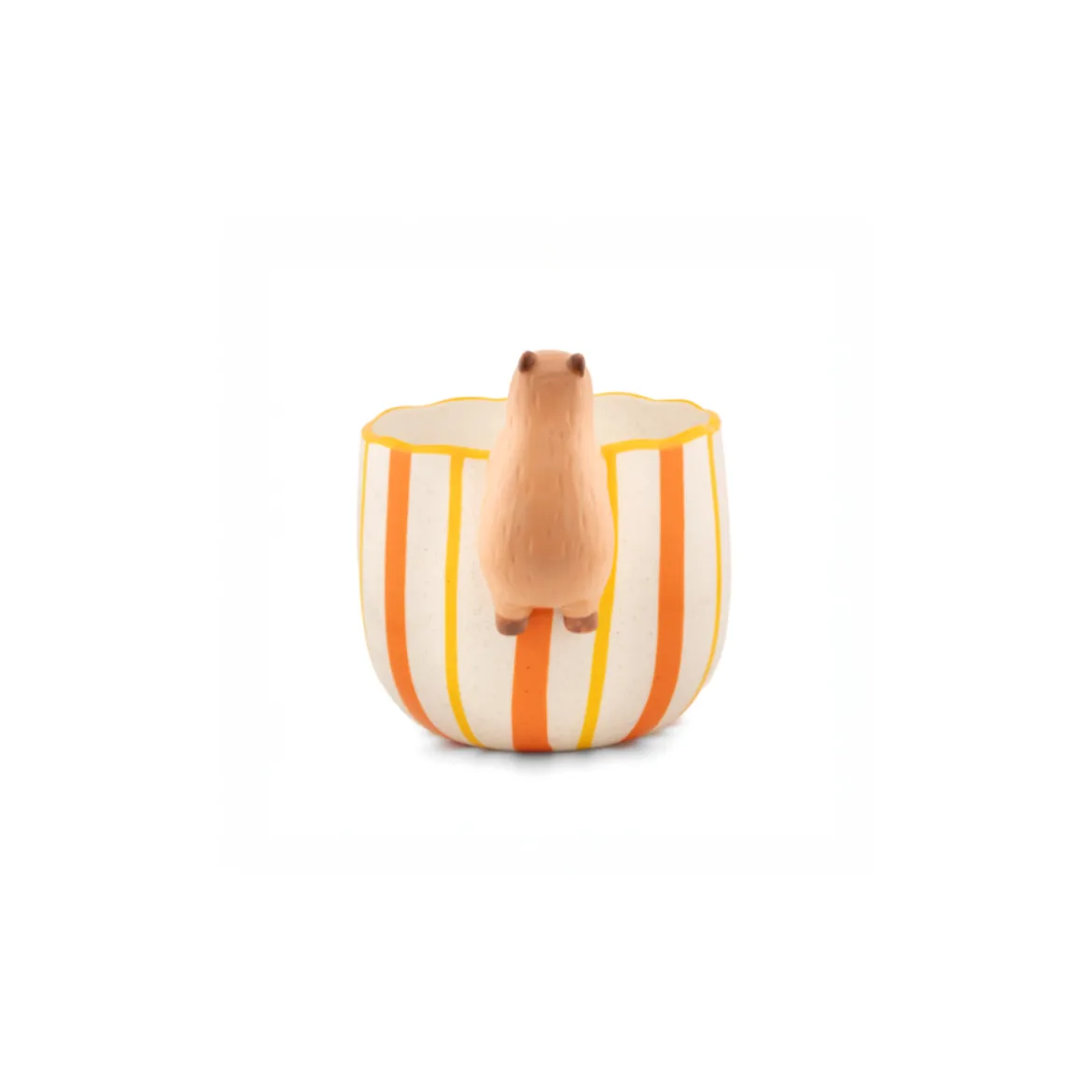 Pot peeking Capybara