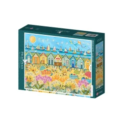 Puzzle Cabines de Plage - 1000 pièces