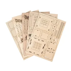 Puzzle 3D en Bois Tour Eiffel - 121 pièces