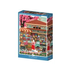 Puzzle Flower Market - 1500 pièces