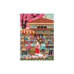 Puzzle Flower Market - 1500 pièces