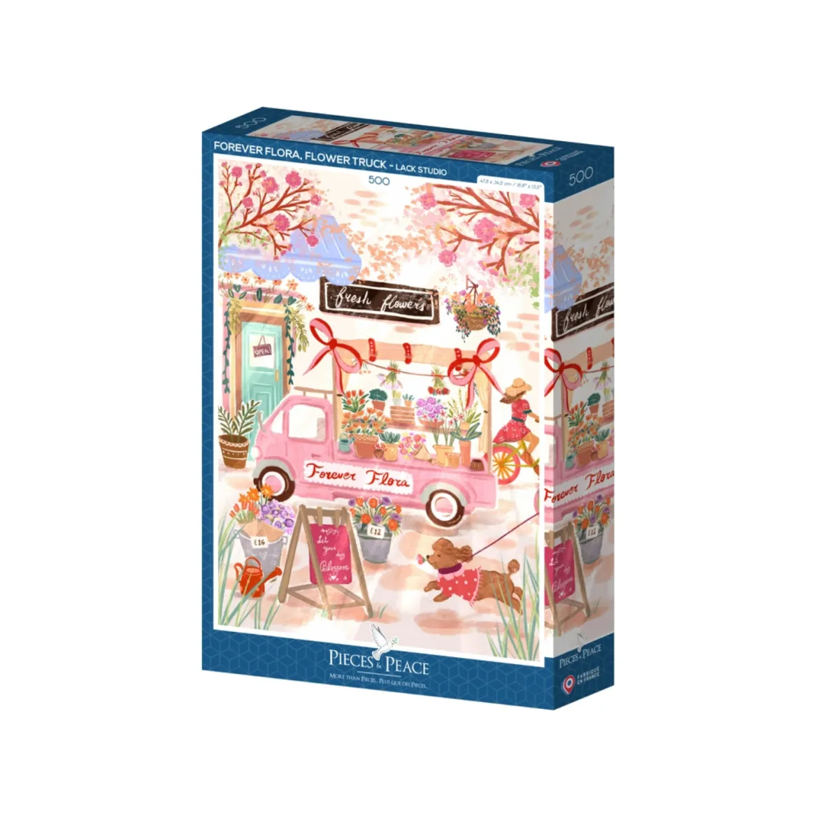 Puzzle Flower Truck Forever Flora - 500 pièces