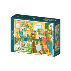 Puzzle Home is Where the Cats are - 1000 pièces