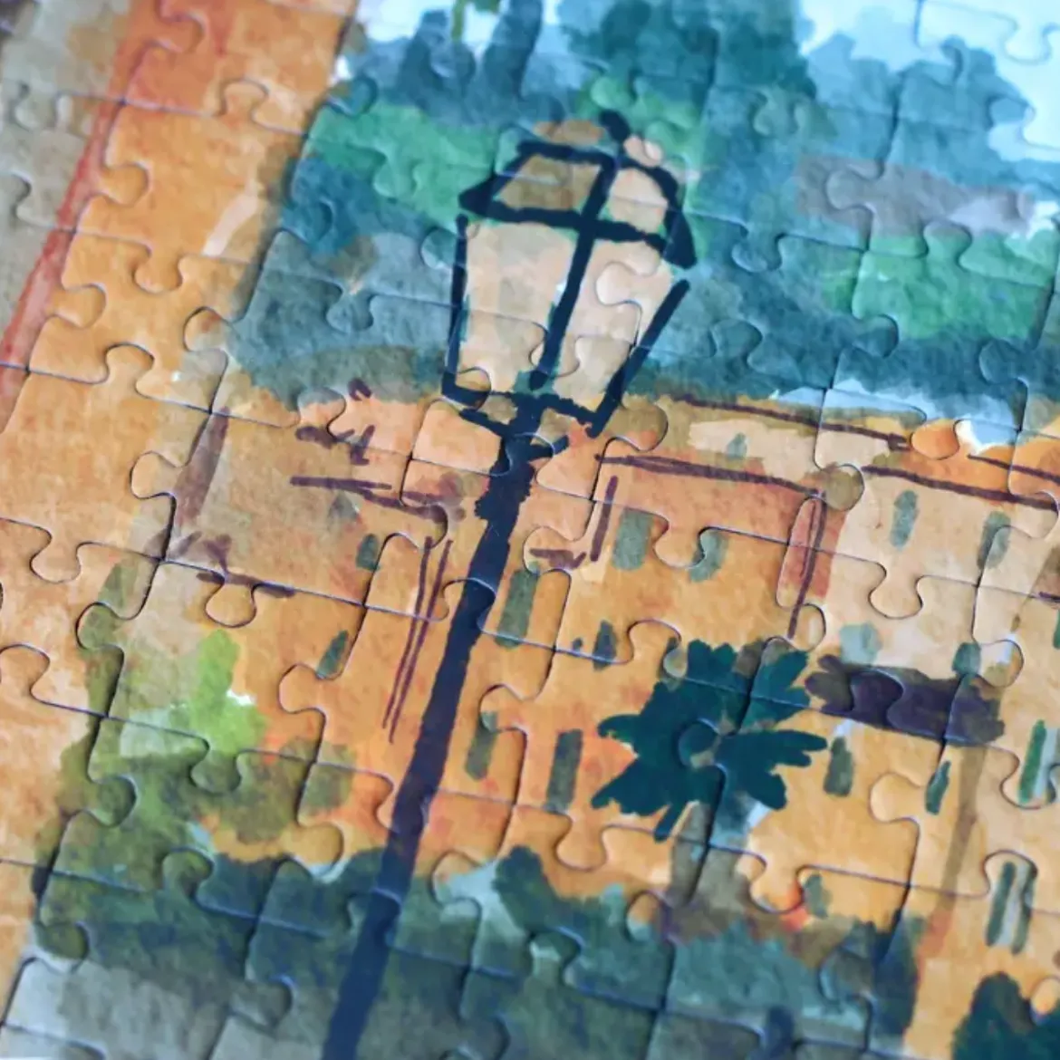 Puzzle Menton France - 1000 pièces