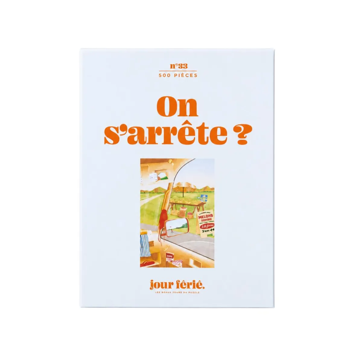 Puzzle On s'arrête ? - 500 Pièces