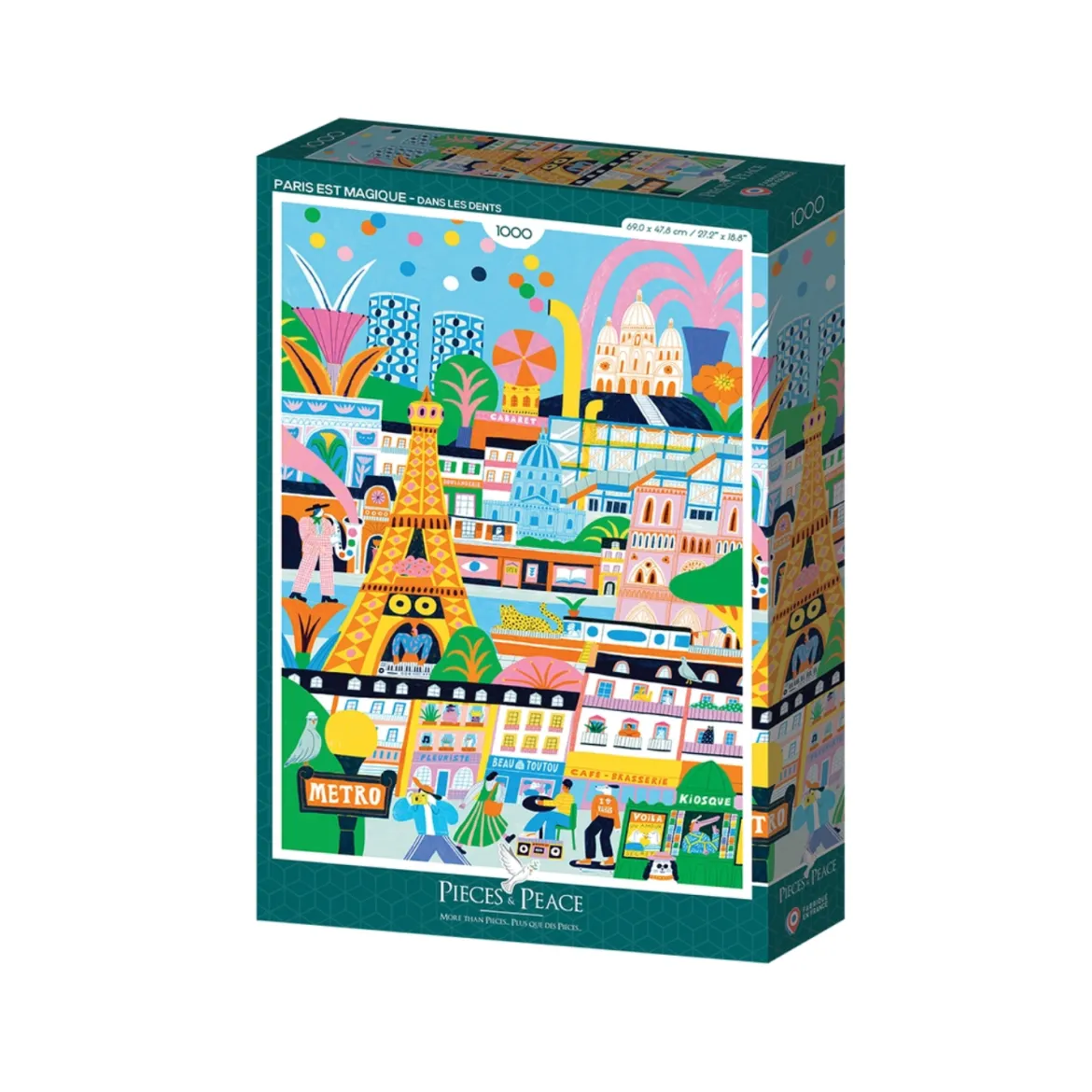 Puzzle Paris est magique - 1000 pièces