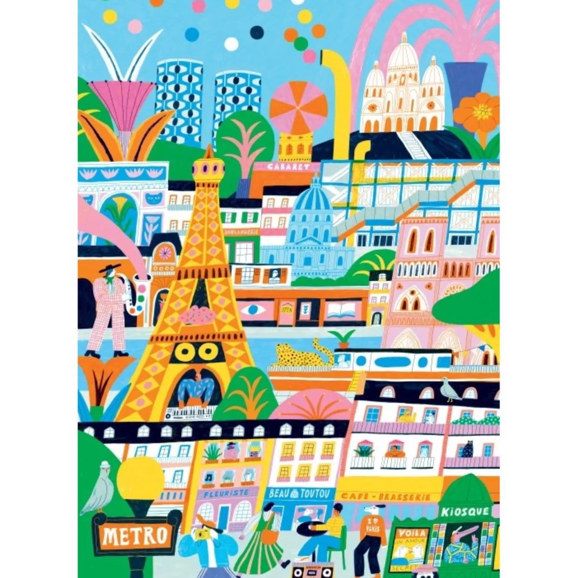 Puzzle Paris est magique - 1000 pièces