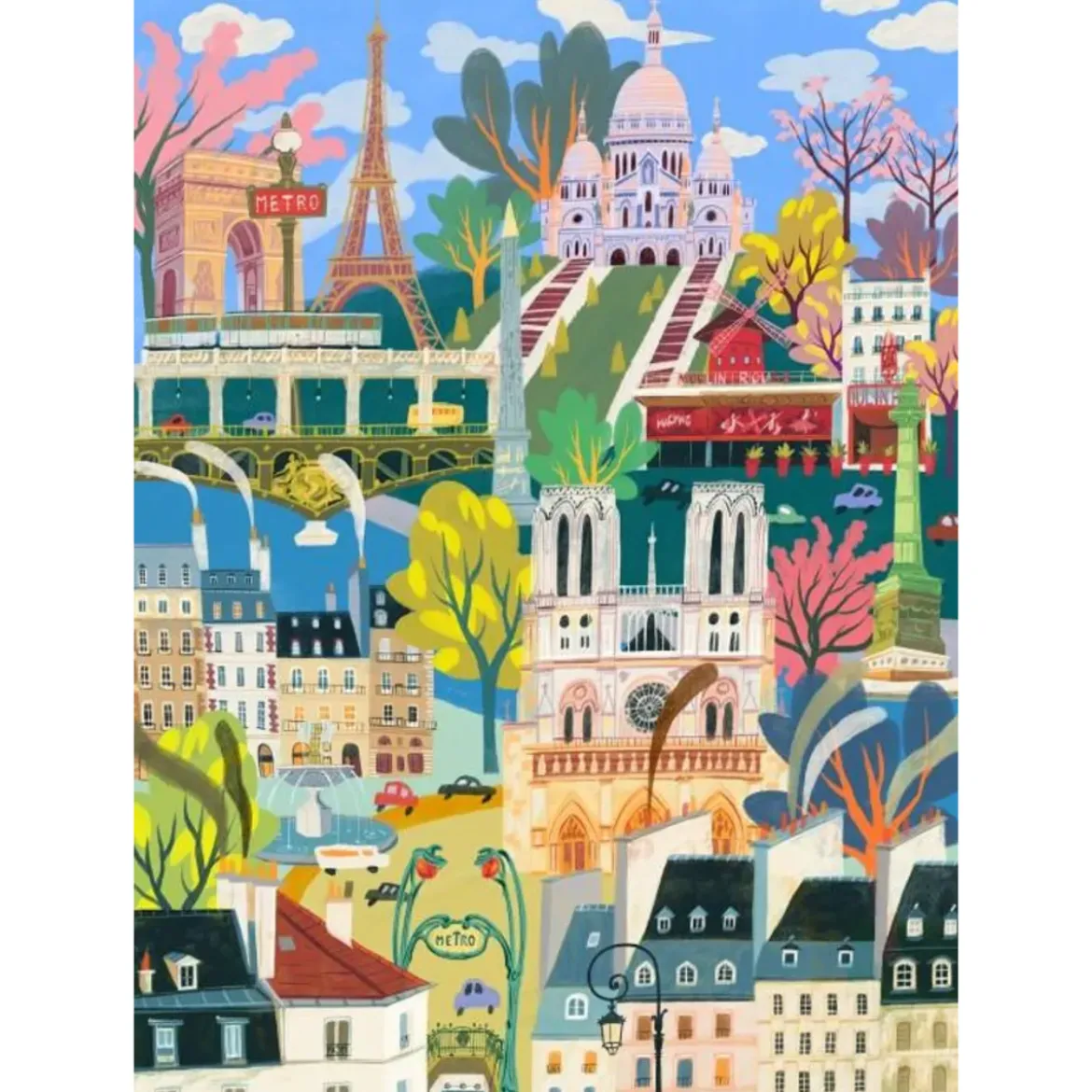 Puzzle Paris My Love - 1500 pièces