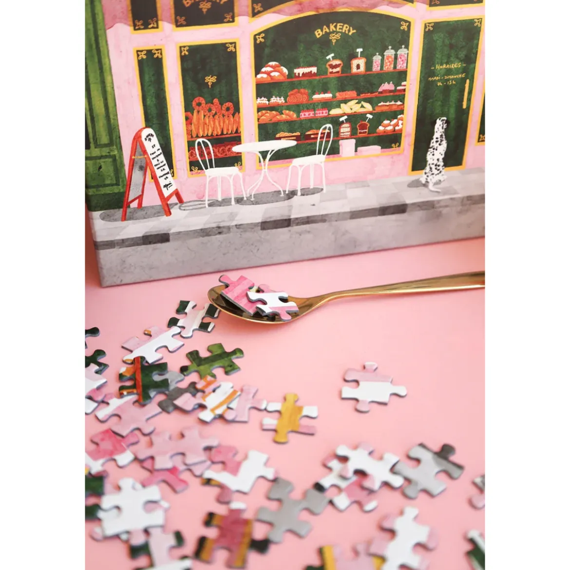 Puzzle Pink Bakery - 1000 pièces