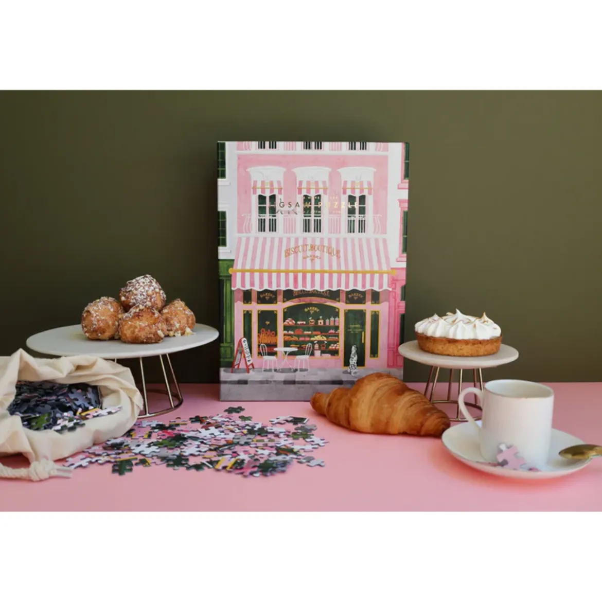 Puzzle Pink Bakery - 1000 pièces